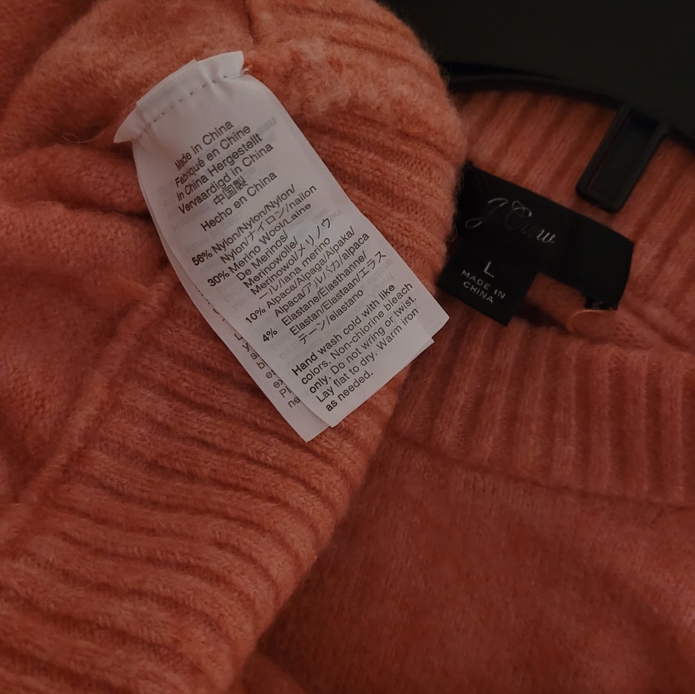 J. Crew Merino Wool Crew Neck Sweater - Picture 7 of 7